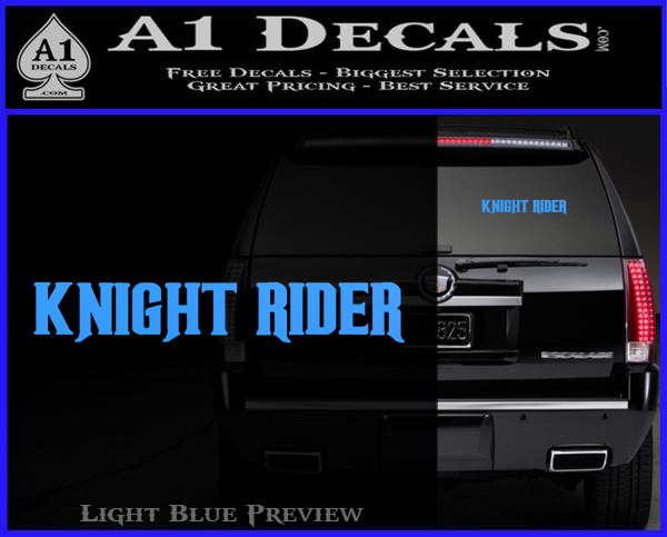 Knight Rider TX1 Decal » A1 Decals