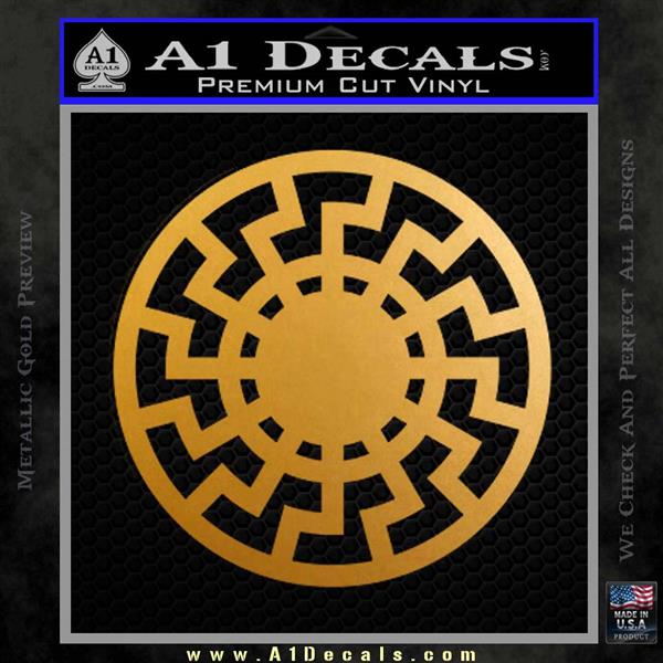 Sun Rune Decal Sticker Celtic Symbol D2 » A1 Decals