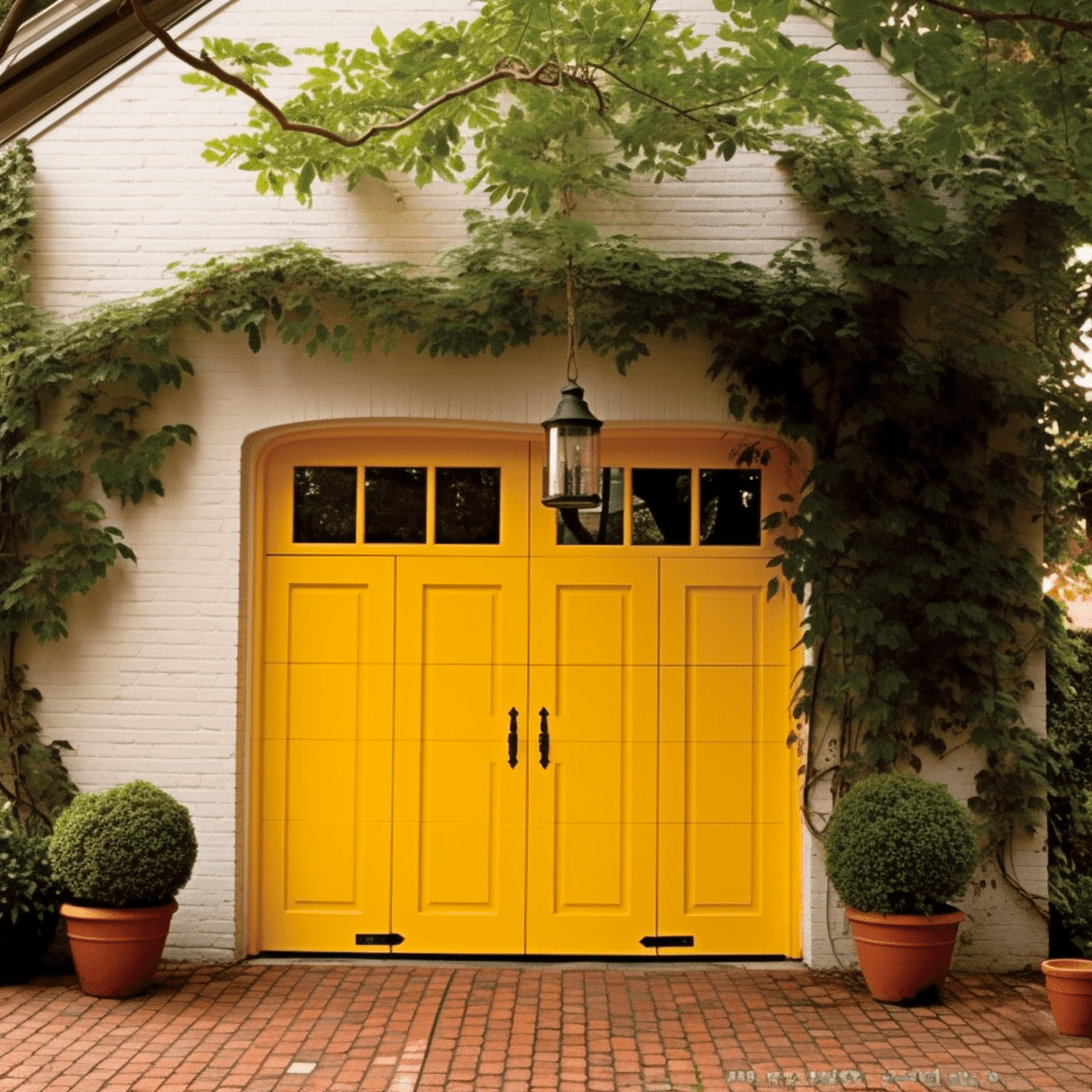 Are garage doors paintable? A1 Garage Door Service
