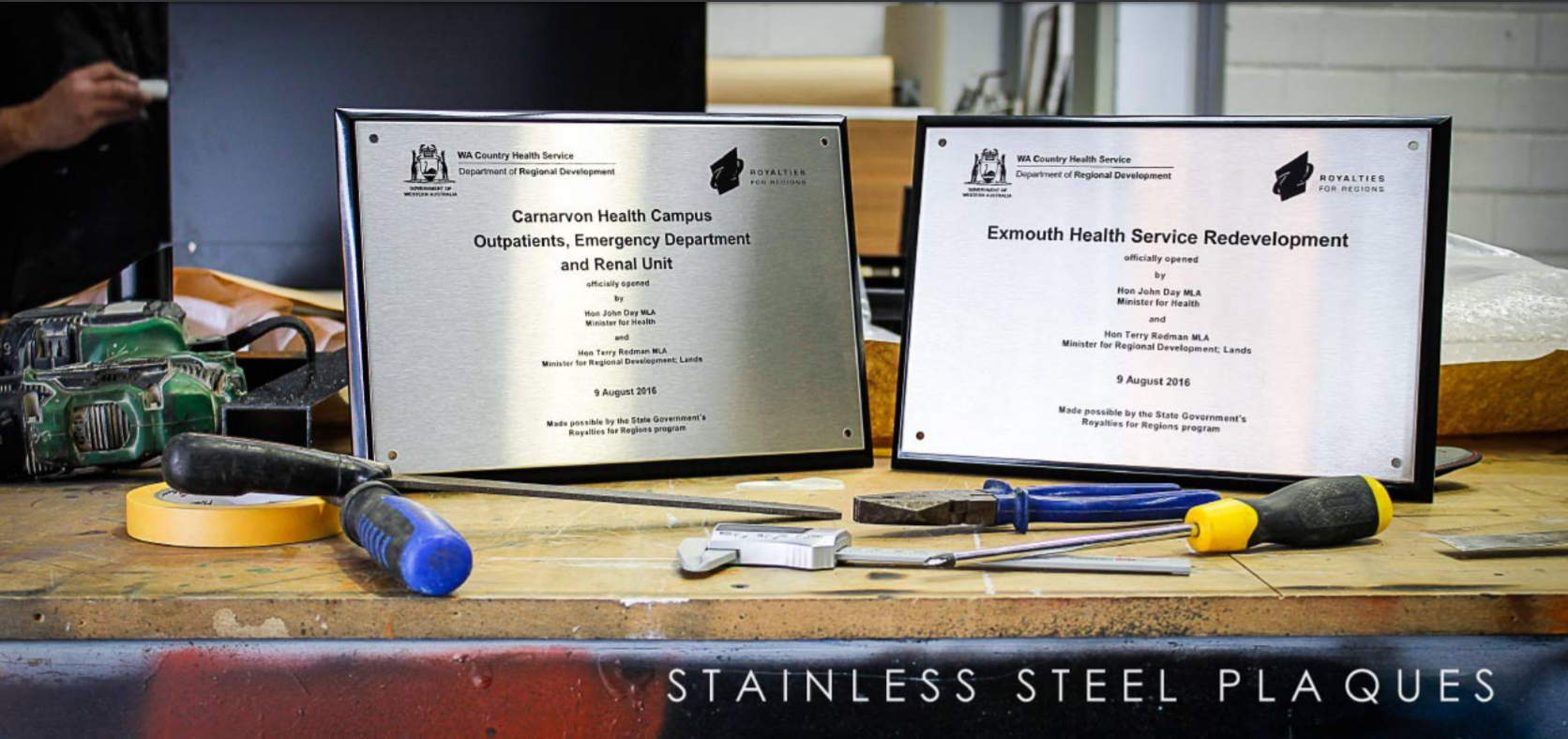 Stainless Steel Engravings