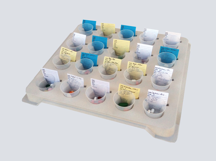 Pill Cup Tray A1 Medical Integration