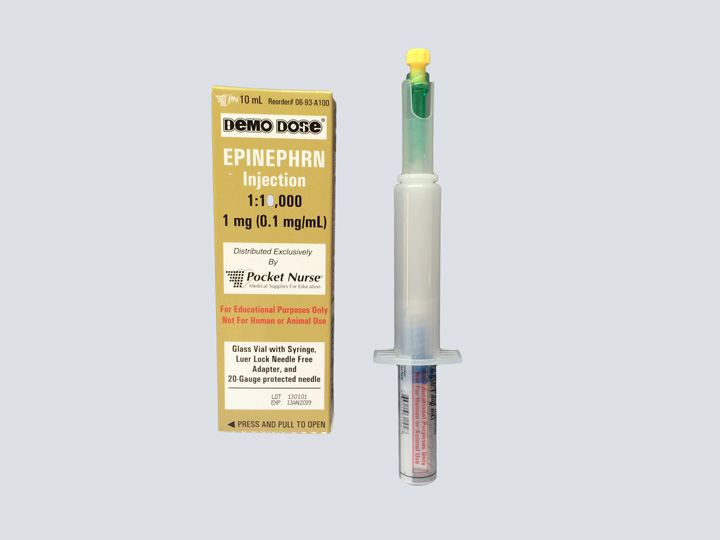 Syringe Preload Epinephrine A1 Medical Integration
