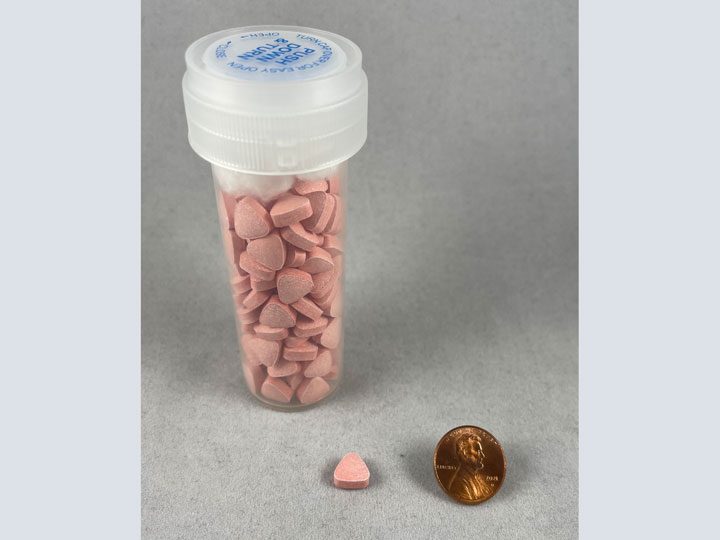 Placebo Pills 10mm Triangle (Pink) A1 Medical Integration