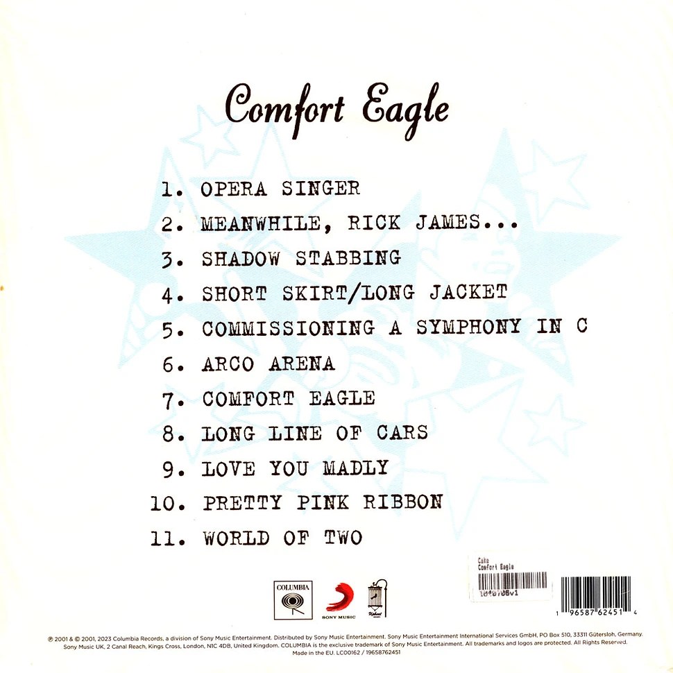 Cake Comfort Eagle Vinyl LP 2023 EU Original HHV