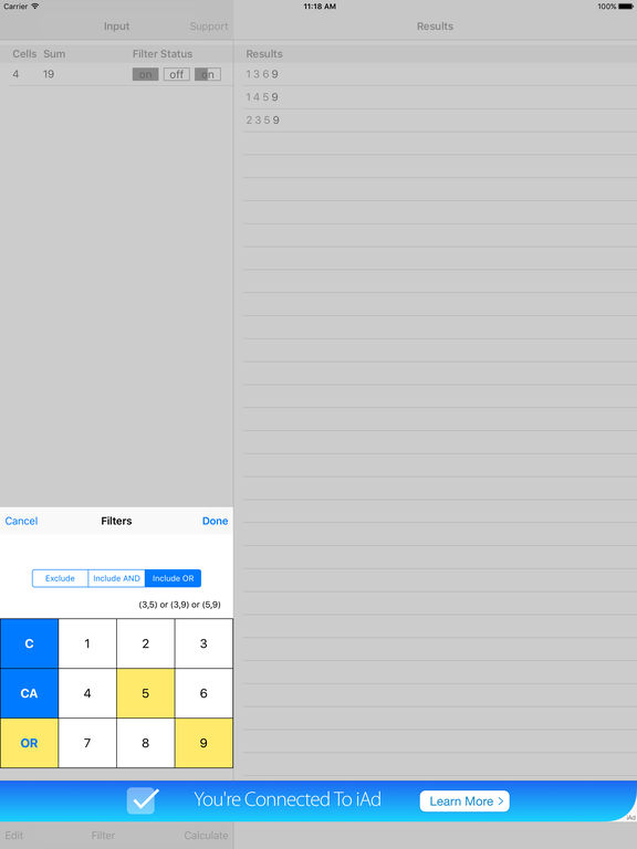 Killer Aid Killer Sudoku combination calculator appPicker