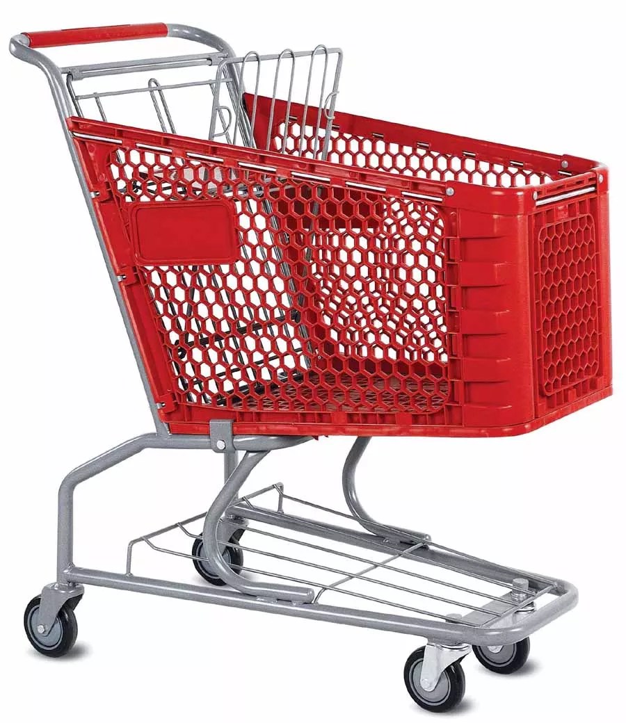 Plastic Shopping Cart (YRDS180) Buy Plastic supermarket Shopping
