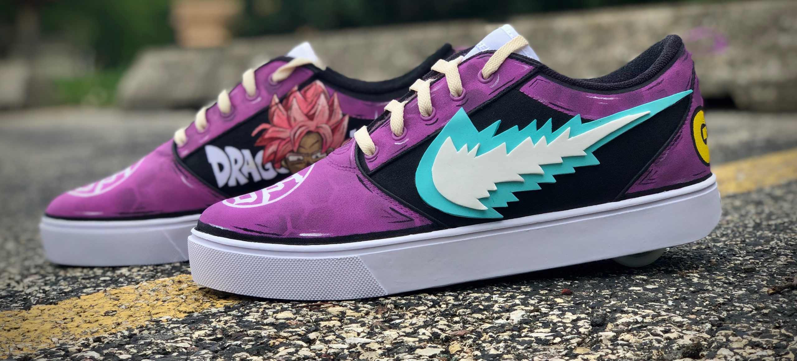 Fantasy Themed Custom Shoes Sneaker Art & Custom Shoes