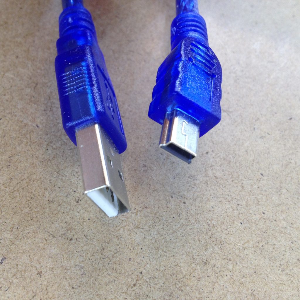 30cm USB Type A to Mini USB Cable A2D Electronics