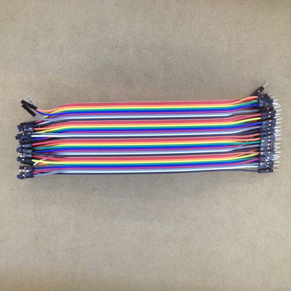 20cm MF jumper wire 40pcs A2D Electronics