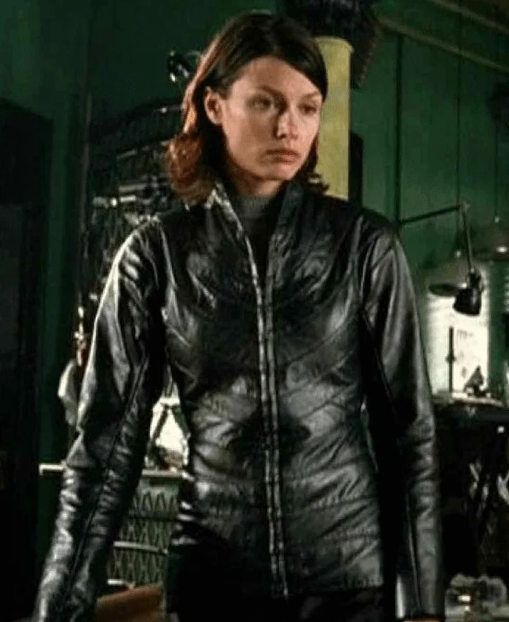 I Robot Bridget Moynahan Leather Jacket A2 Jackets