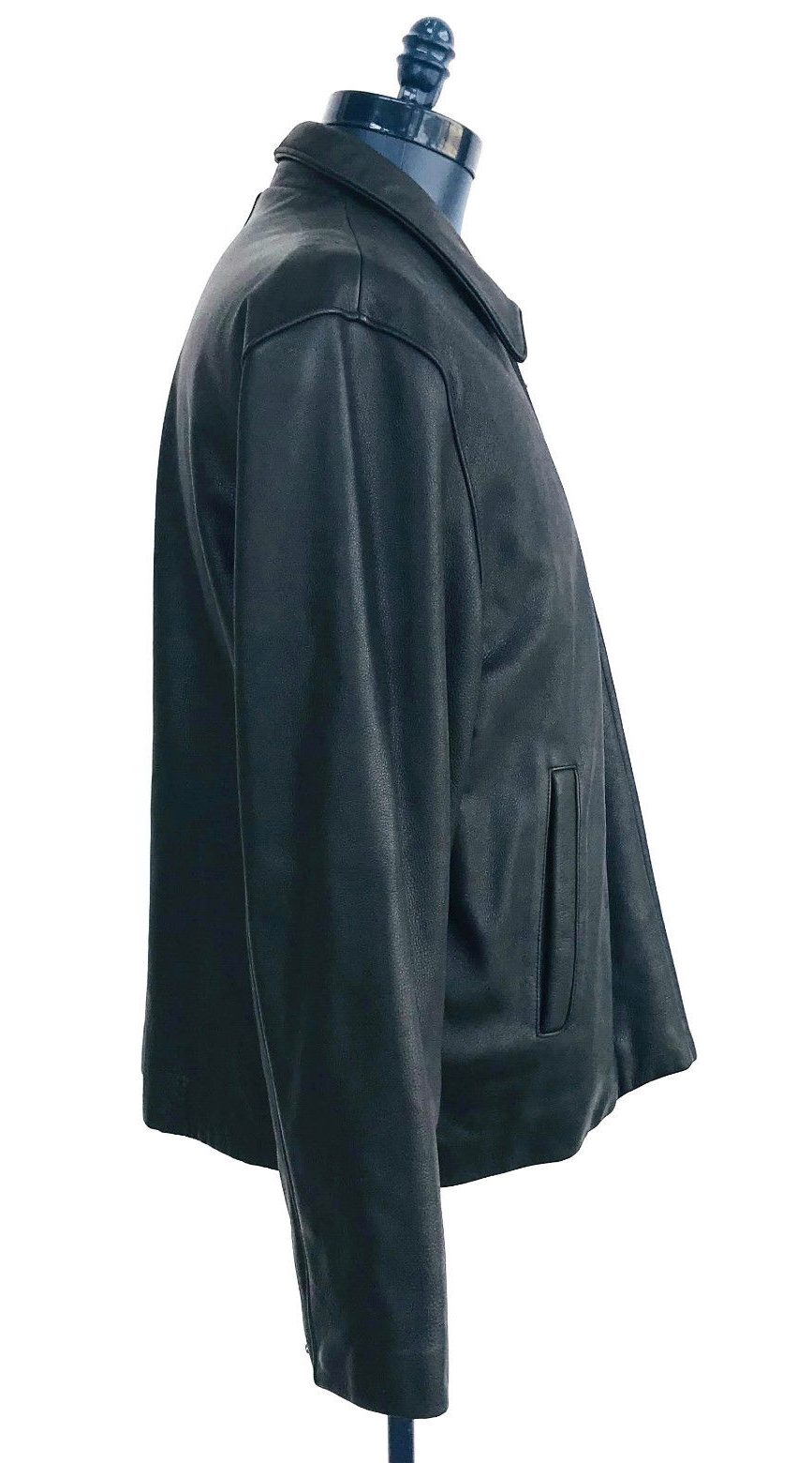 Mens Brooks Brothers Leather Jacket A2 Jackets