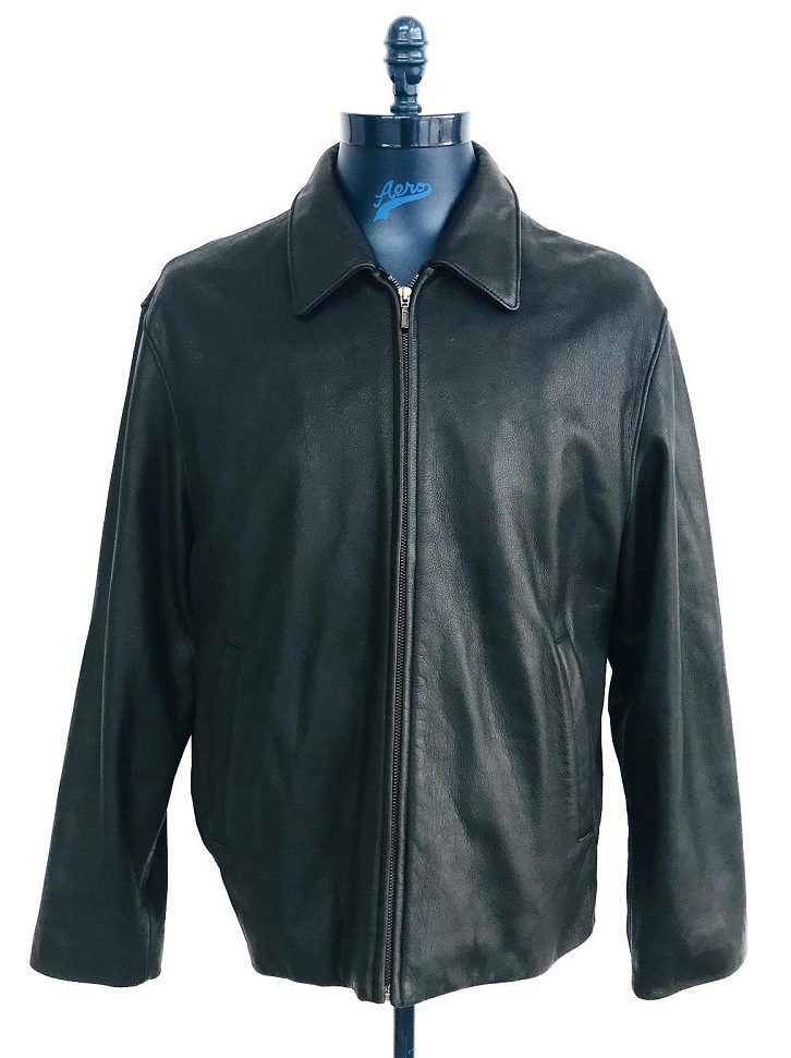 Mens Brooks Brothers Leather Jacket A2 Jackets