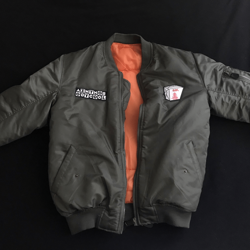 Kirbstomp Tentacle Green Bomber Jacket A2 Jackets