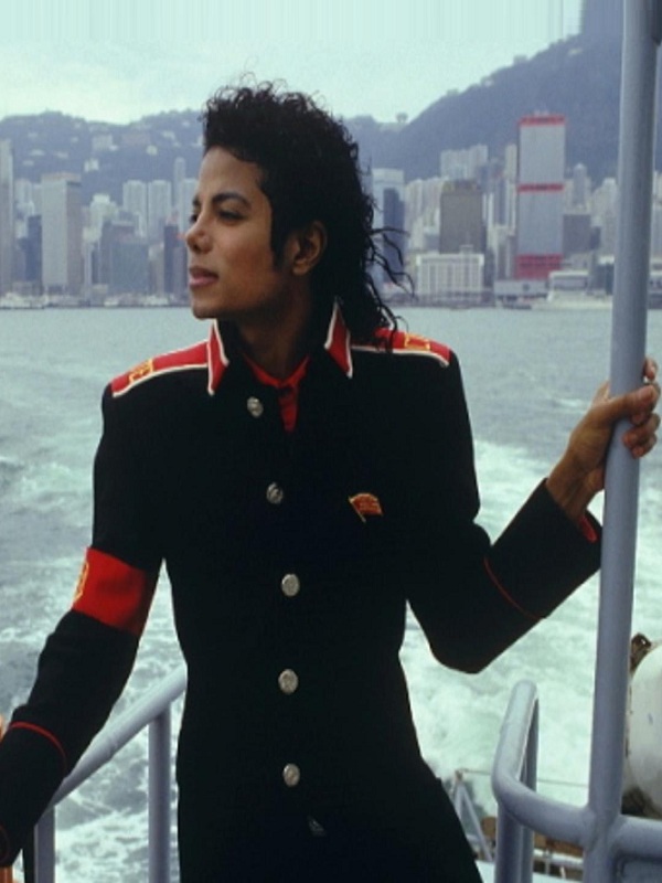 Michael Jackson Black Military Jacket A2 Jackets