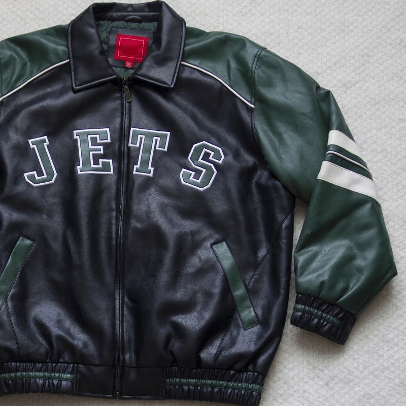 NFL NEW YORK JETS Leather Jacket A2 Jackets