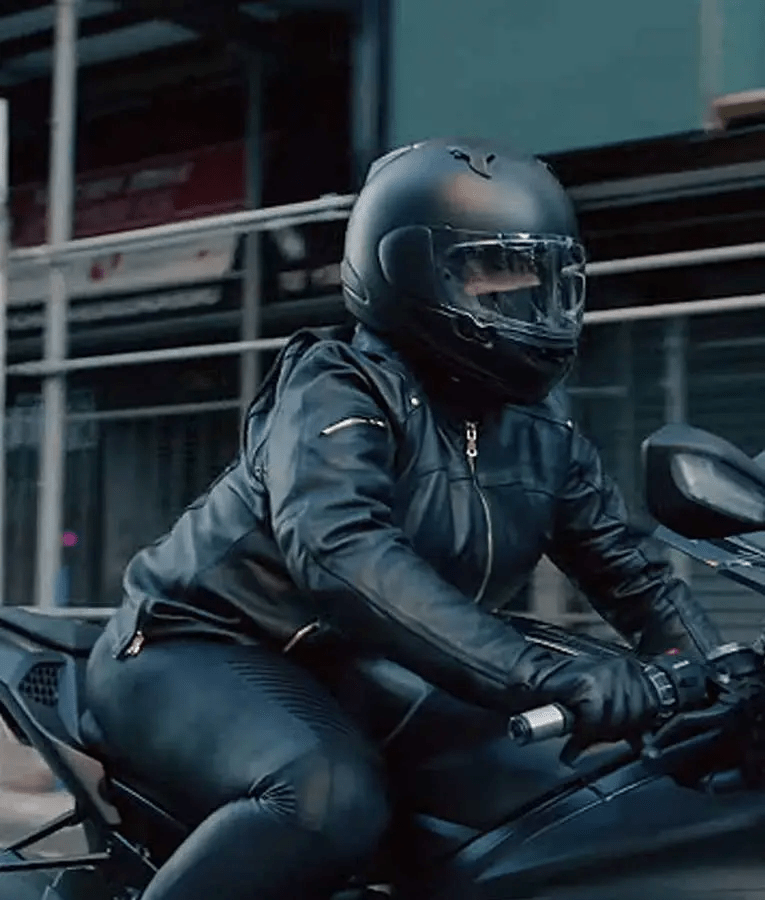 Queen Latifah The Equalizer 2021 Robyn McCall Motorcycle Leather Jacket