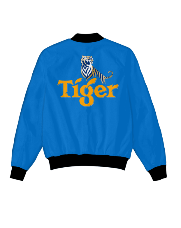 Tiger Beer Varsity Bomber Jacket A2 Jackets
