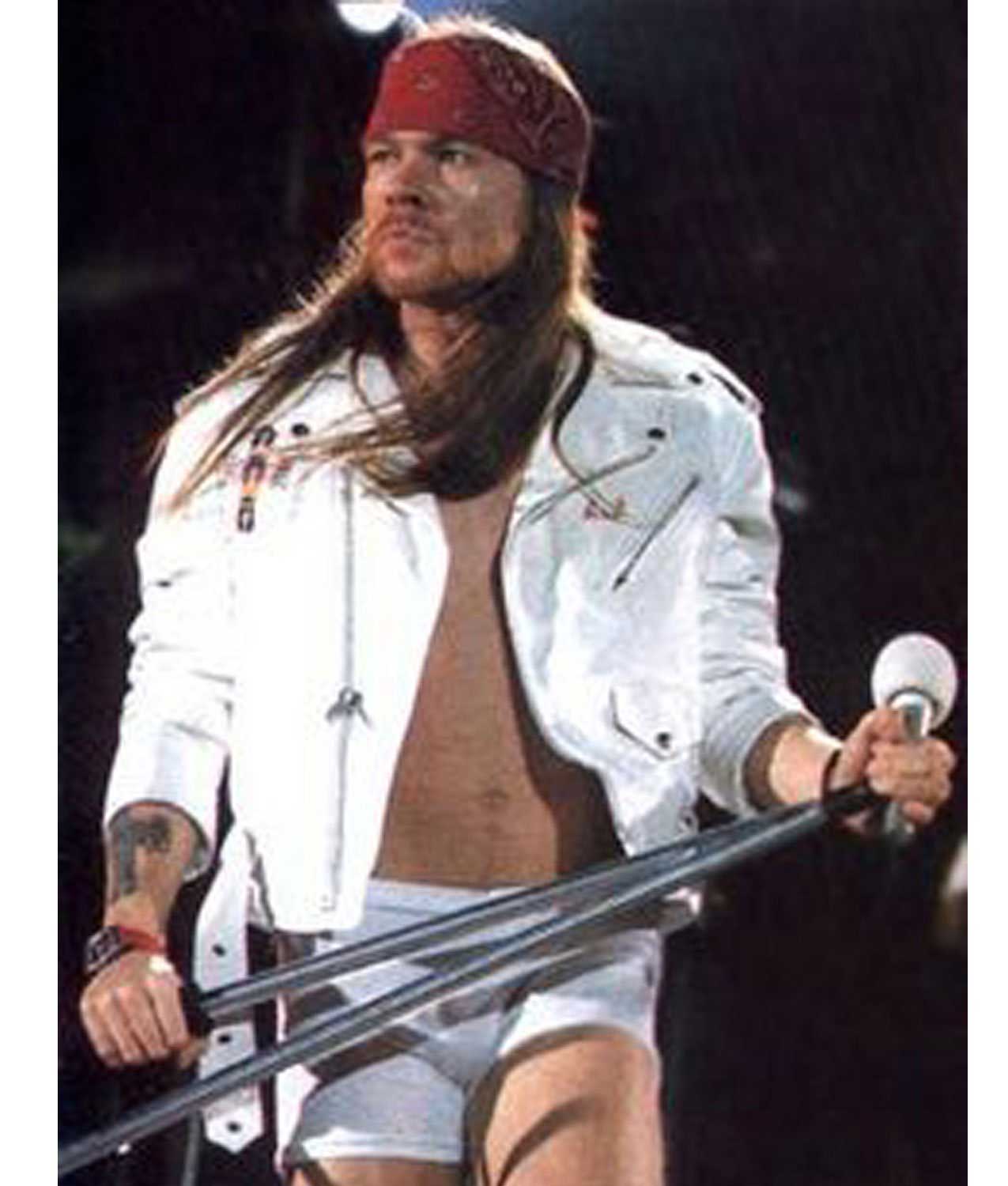 Axl Rose Leather Jacket A2 Jackets