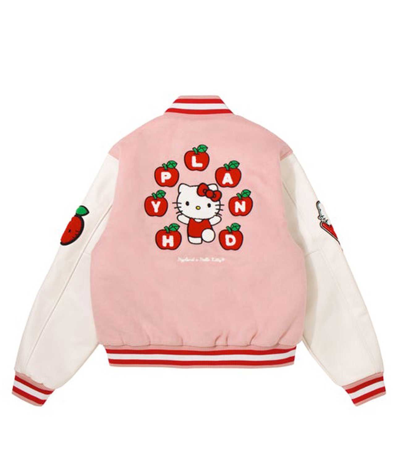 Hello Kitty Apples Varsity Jacket A2 Jackets