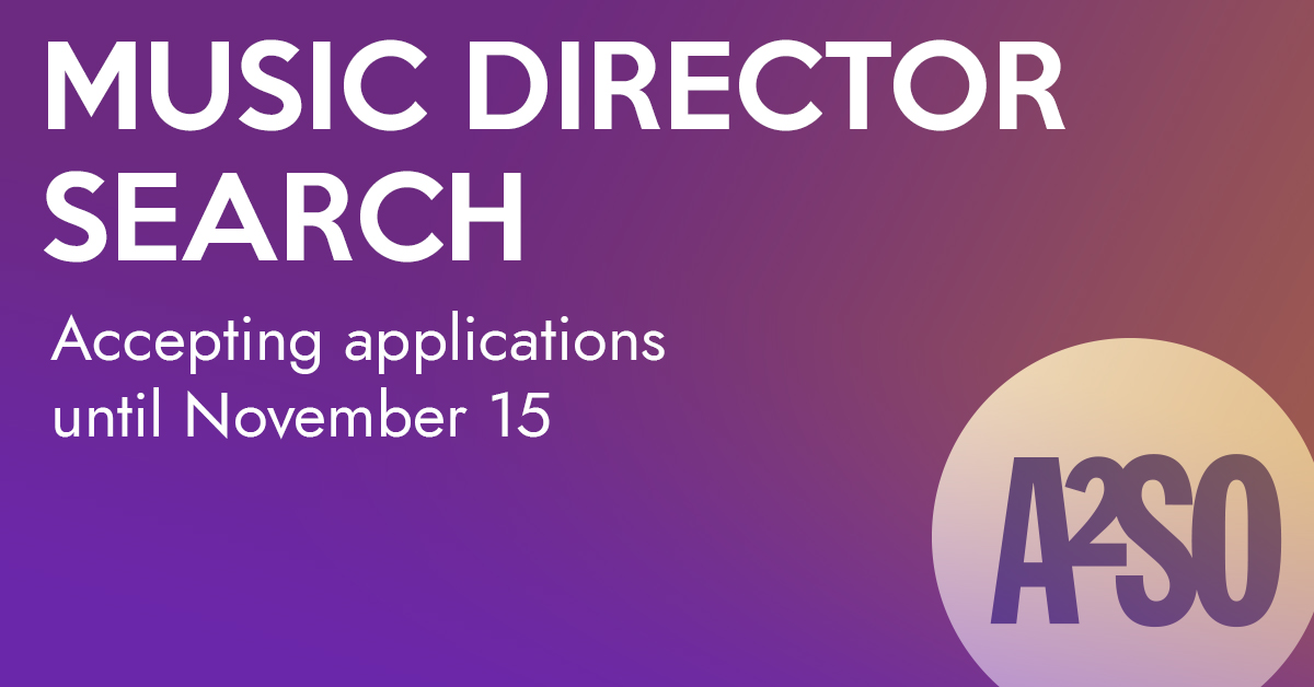 Employment Music Director Ann Arbor Symphony Orchestra