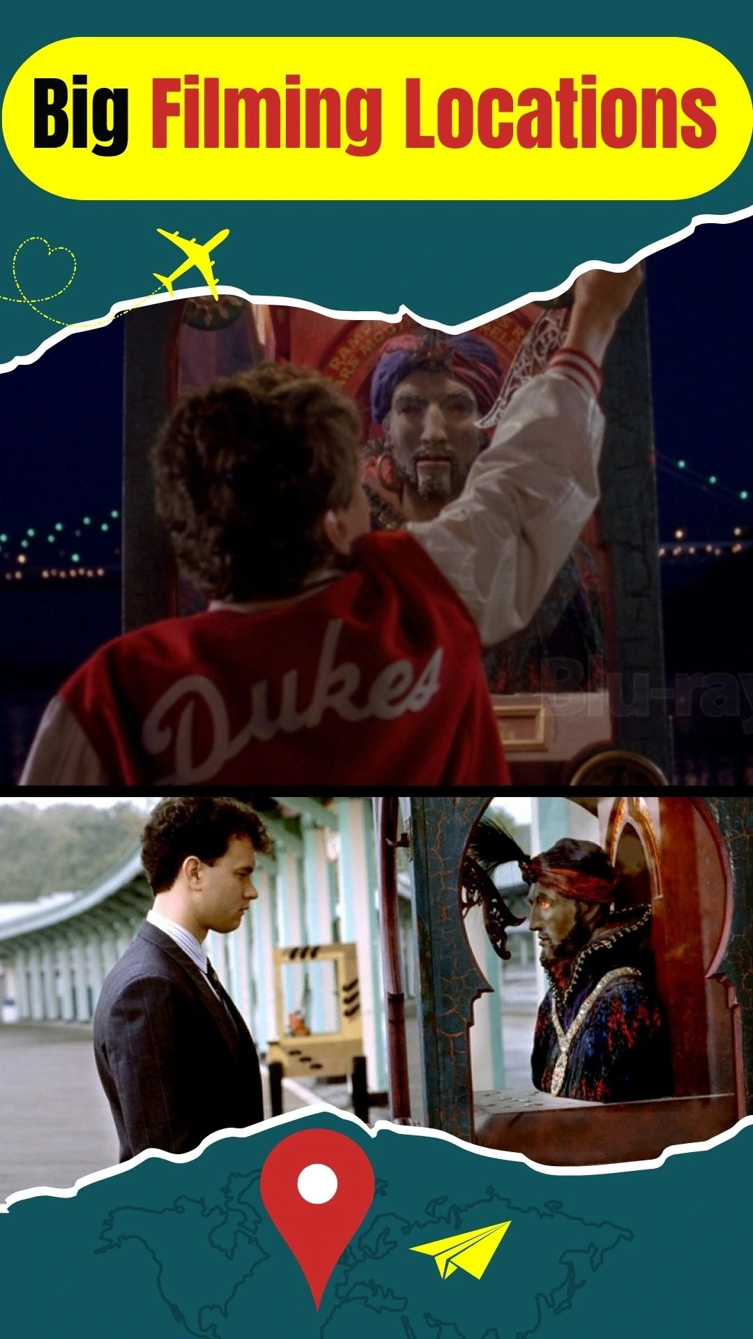 Big Filming Locations (Film 1988)