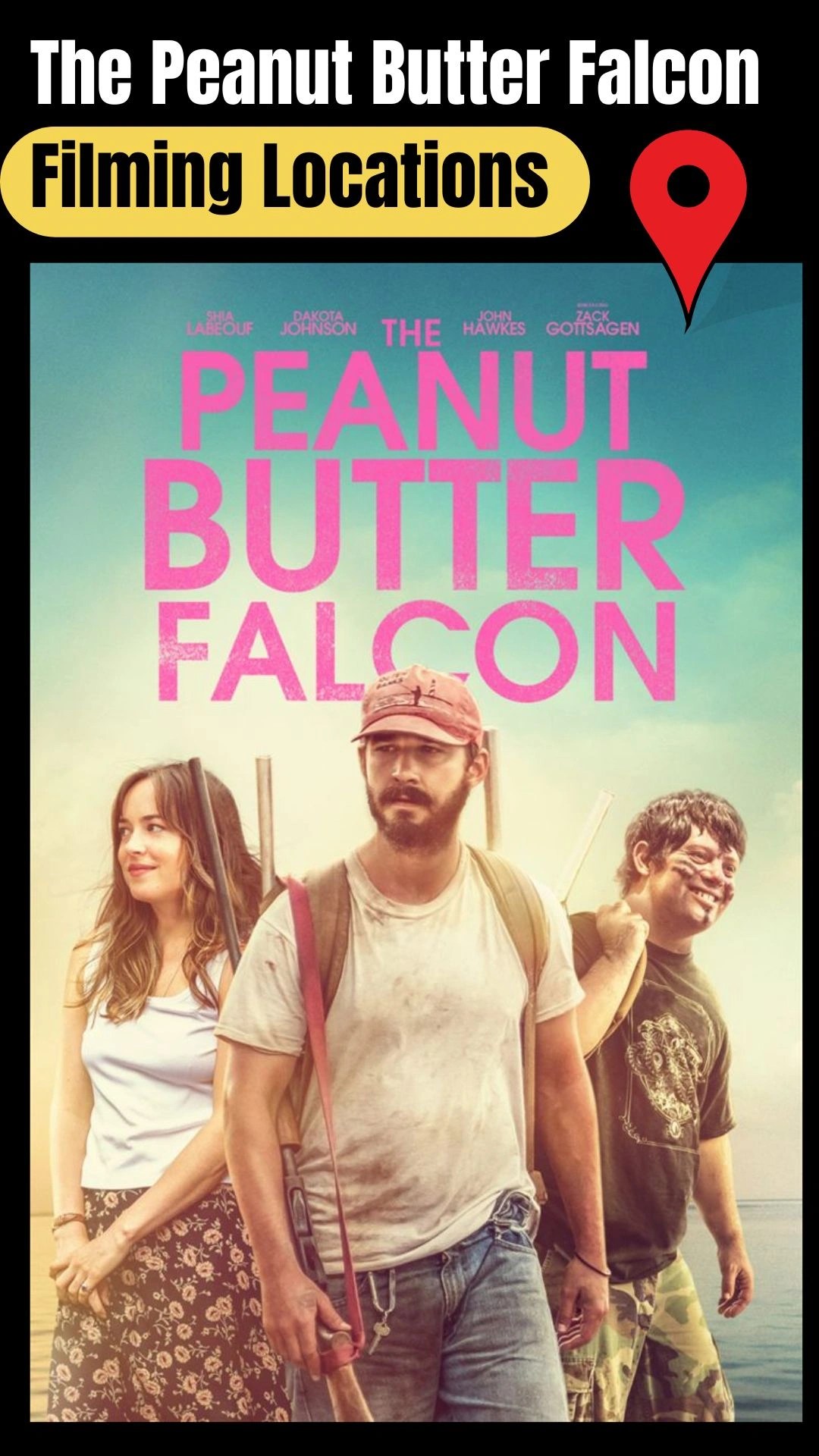 The Peanut Butter Falcon Filming Locations (2019)