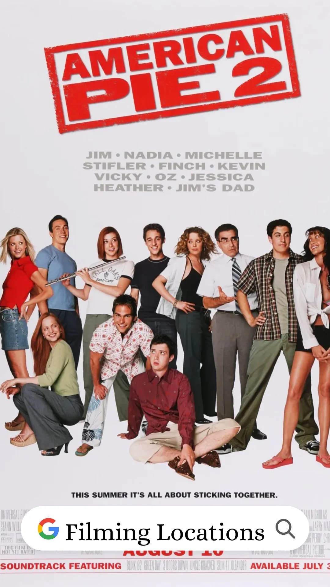 American Pie 2 Filming Location (2001) (2001)