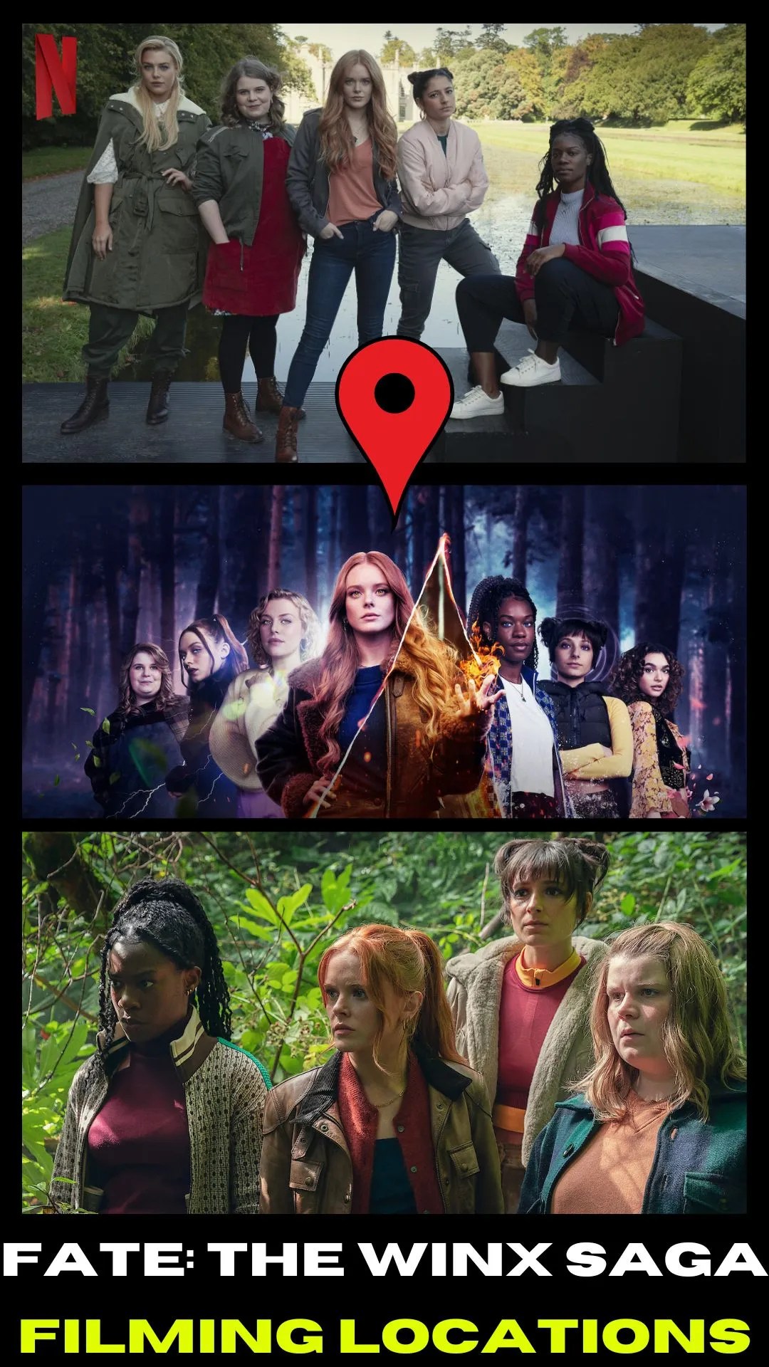 Fate The Winx Saga Filming Locations (TV Series 202122)