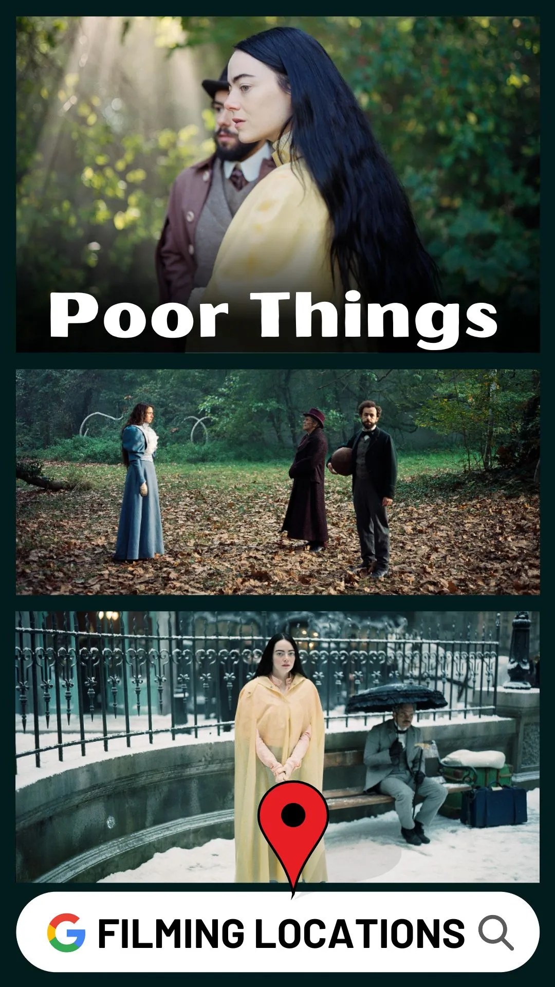 Poor Things Filming Locations (2023)