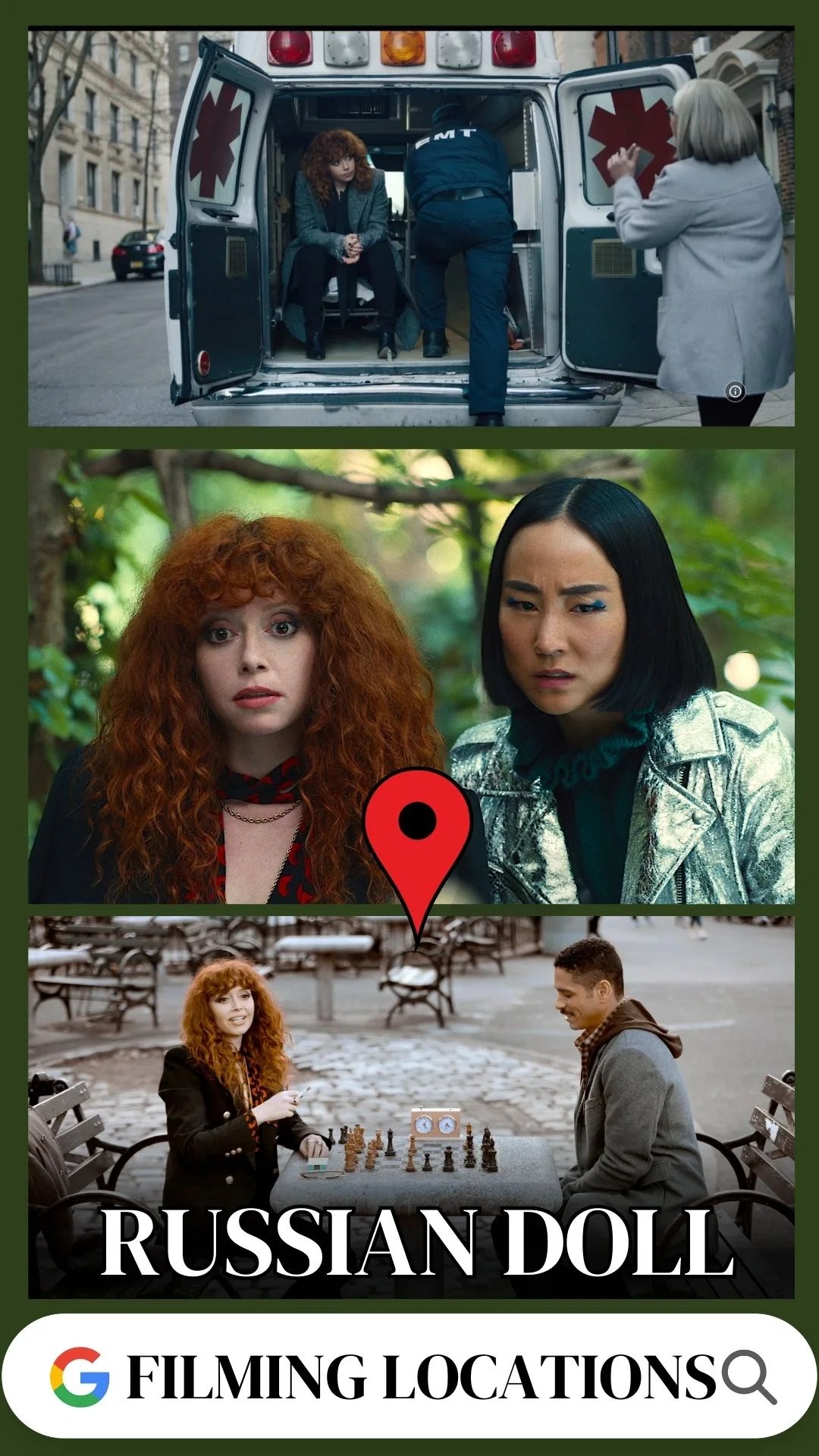 Russian Doll Filming Locations (TV Series 2019)