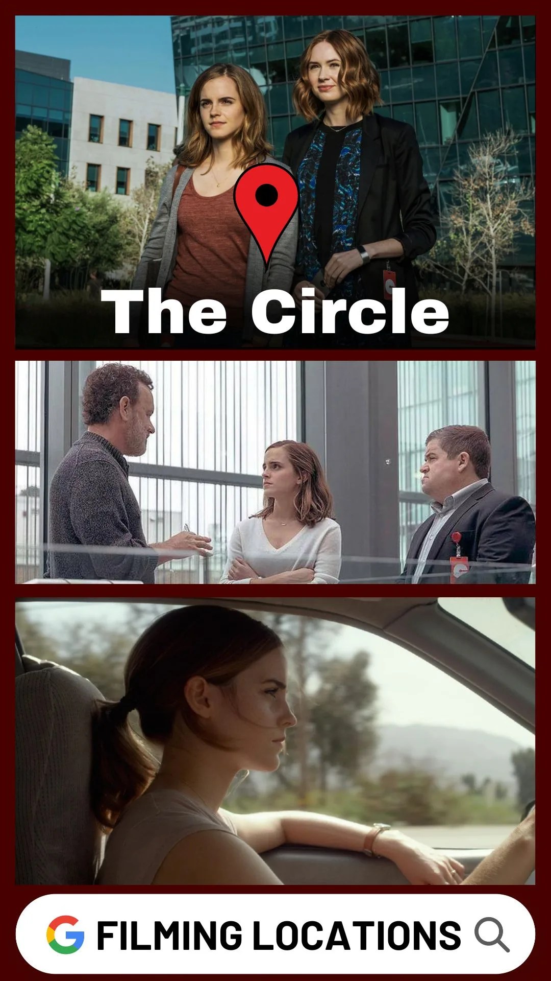 The Circle Filming Locations (2017)