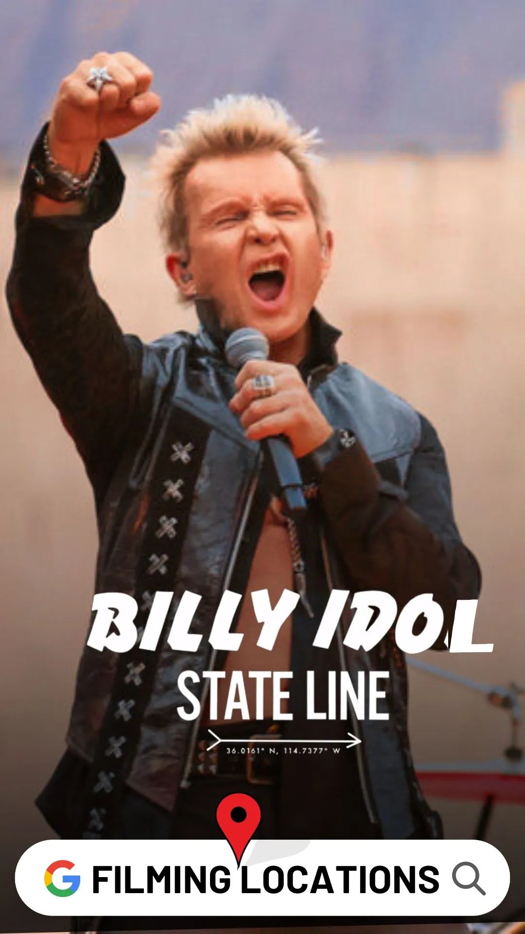 Billy Idol State Line Filming Locations (2023)