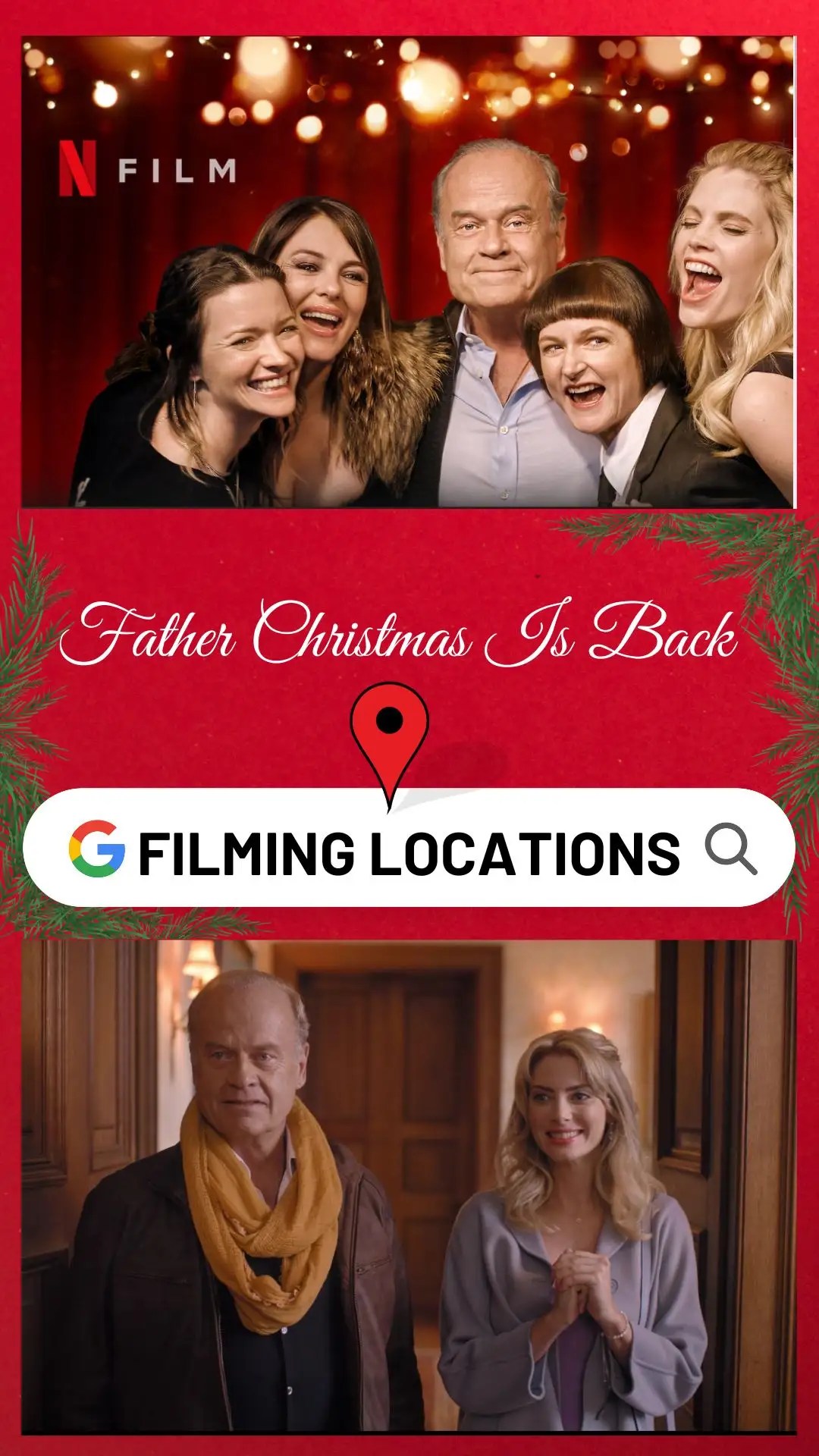 Father Christmas Is Back Filming Locations (2021)