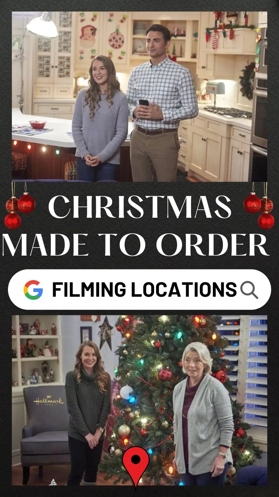 Christmas Made To Order Filming Locations (2018)