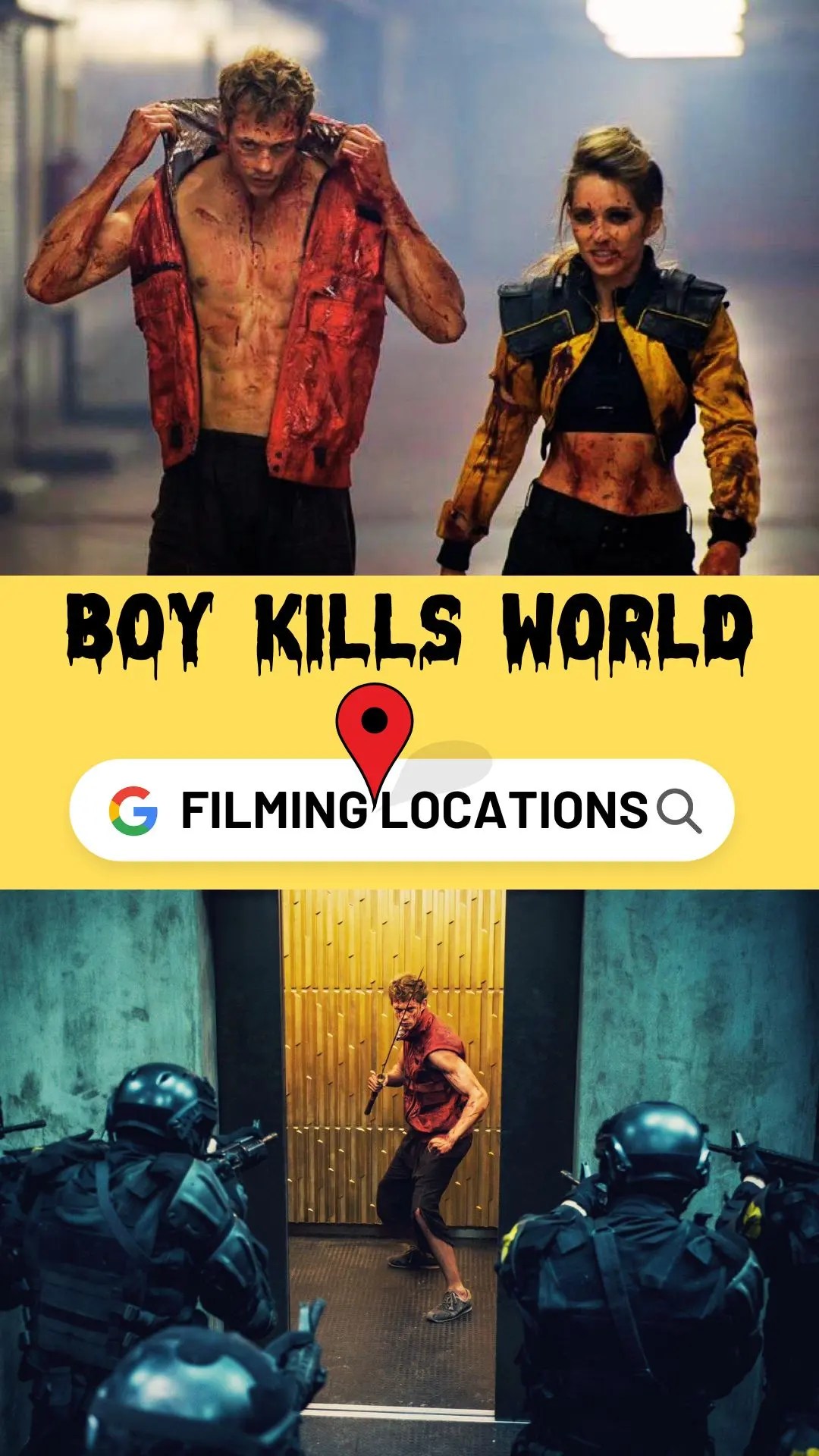 Boy Kills World Filming Location