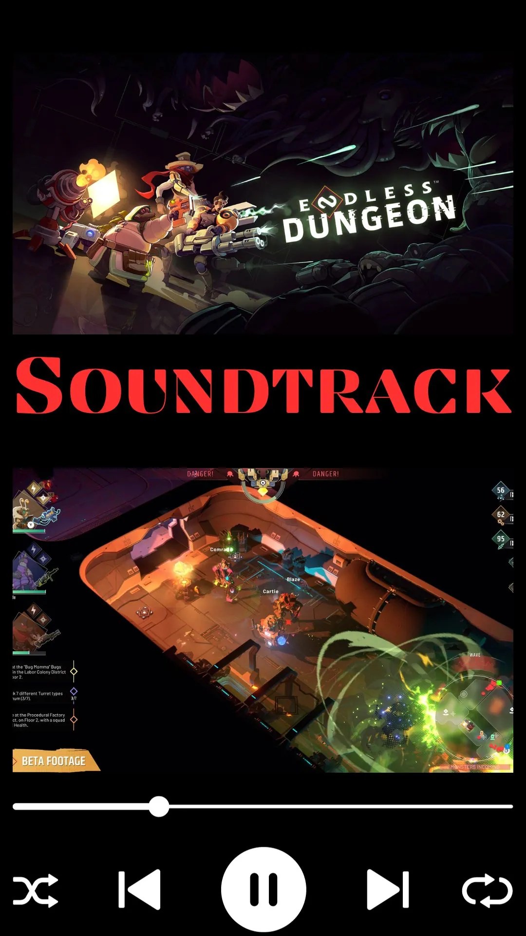Endless Dungeon Soundtrack A2Z Soundtrack
