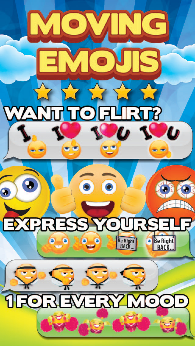 App Shopper 3D Animated Emoticons Keyboard for iPhone