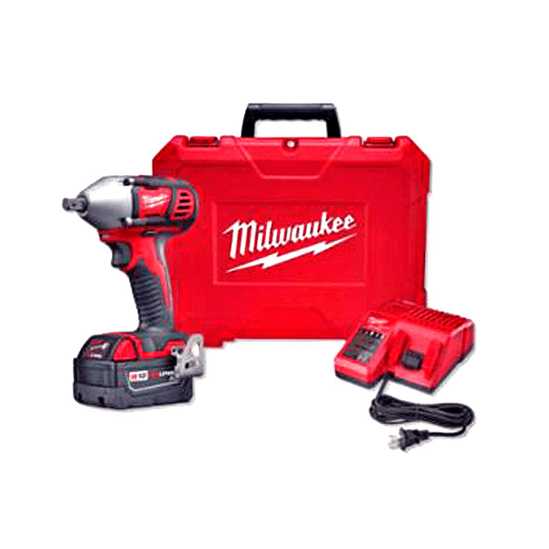 MILWAUKEE® TOOL M18 Compact 1/2″ Drive Impact Wrench All American
