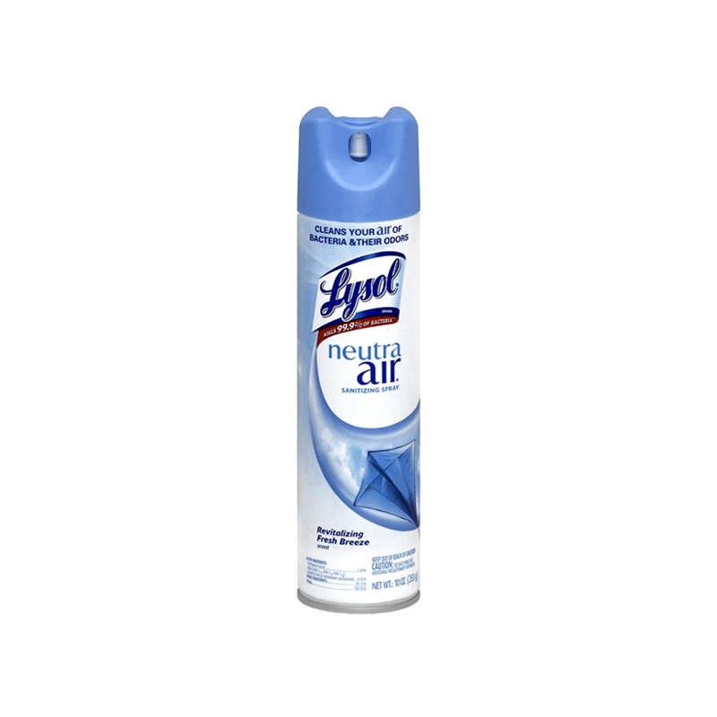 Lysol Neutra Air Sanitizing Spray 10oz. Aero 12pk All American