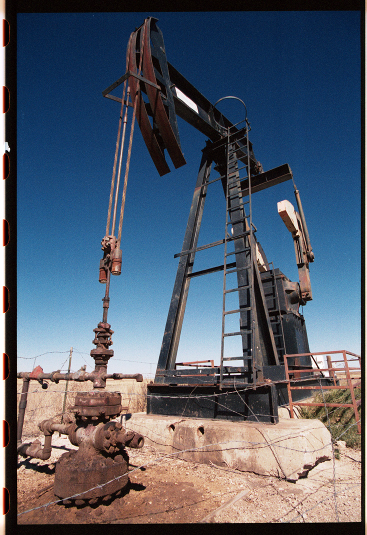 Lubbock, Texas OIL. . . Texas Tea (Photo of a rig near the NM/TX border) photo WYK photos at