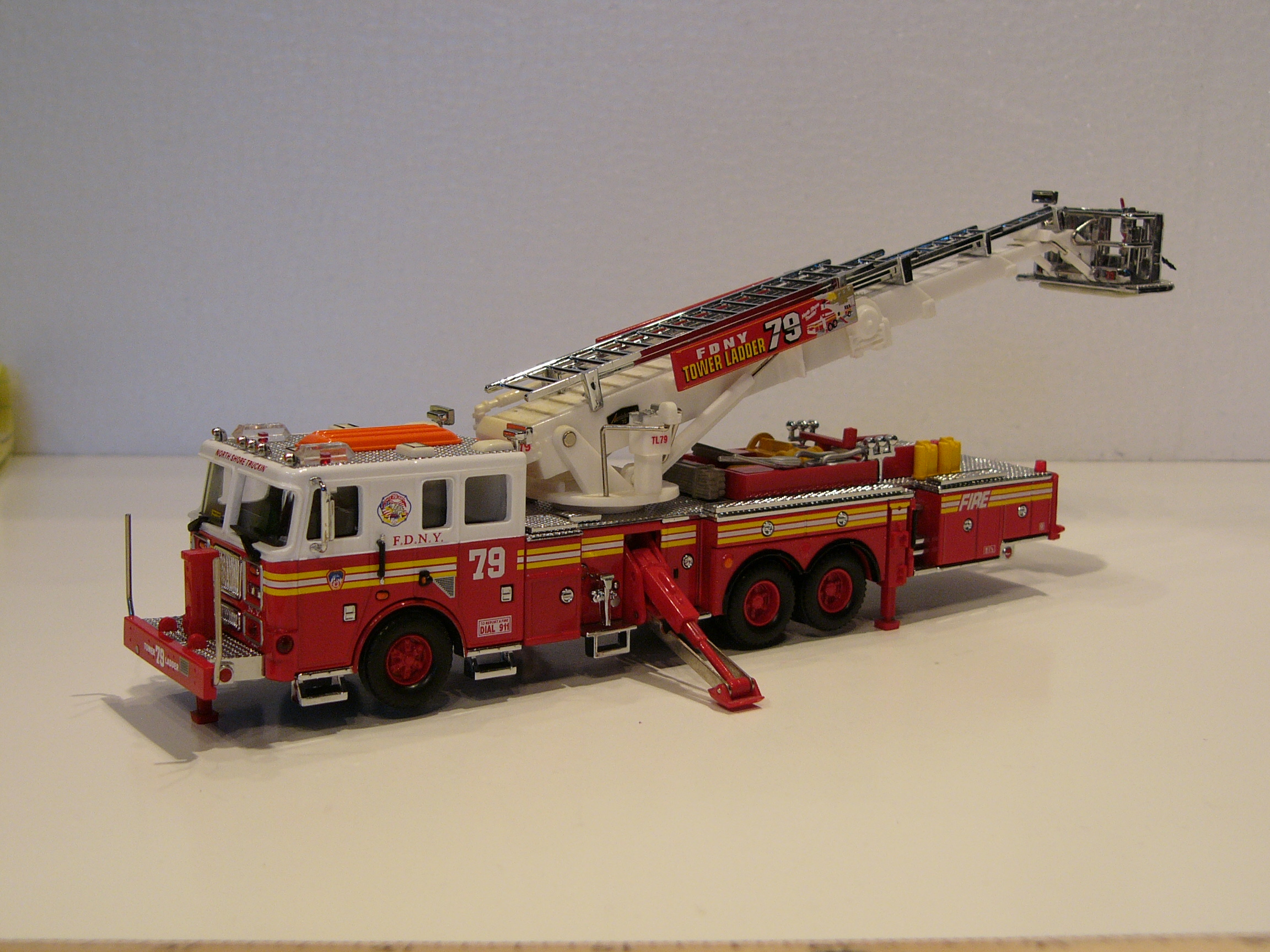 Code3 Seagrave Aerialscope Tower Ladder 79 photo Ken B photos at