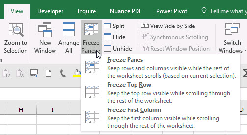 Unable to Unhide Columns or Rows in Excel A4 Accounting