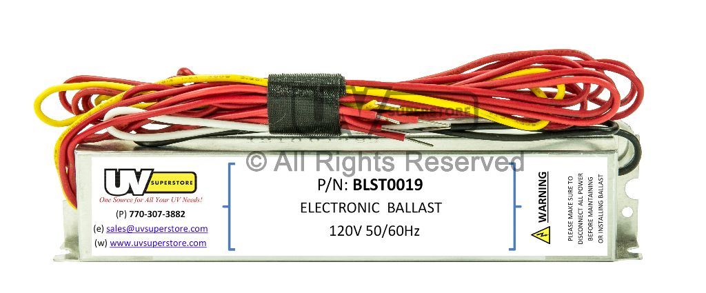 BLST0019 Replacement Electronic Ballast 120V 5060Hz