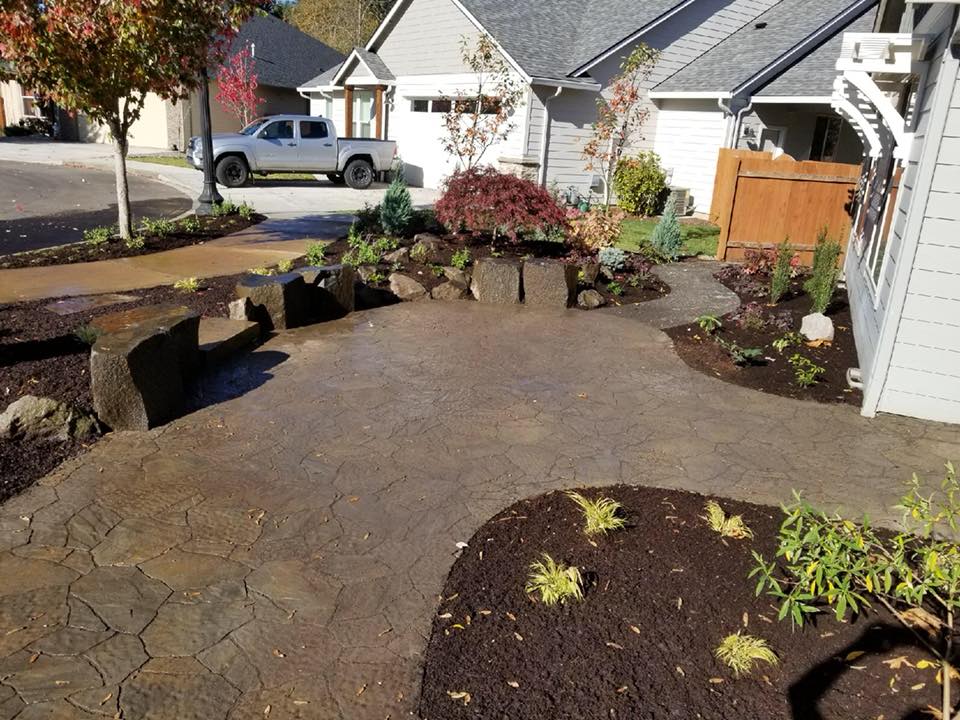 Front Yard Landscaping Camas WA