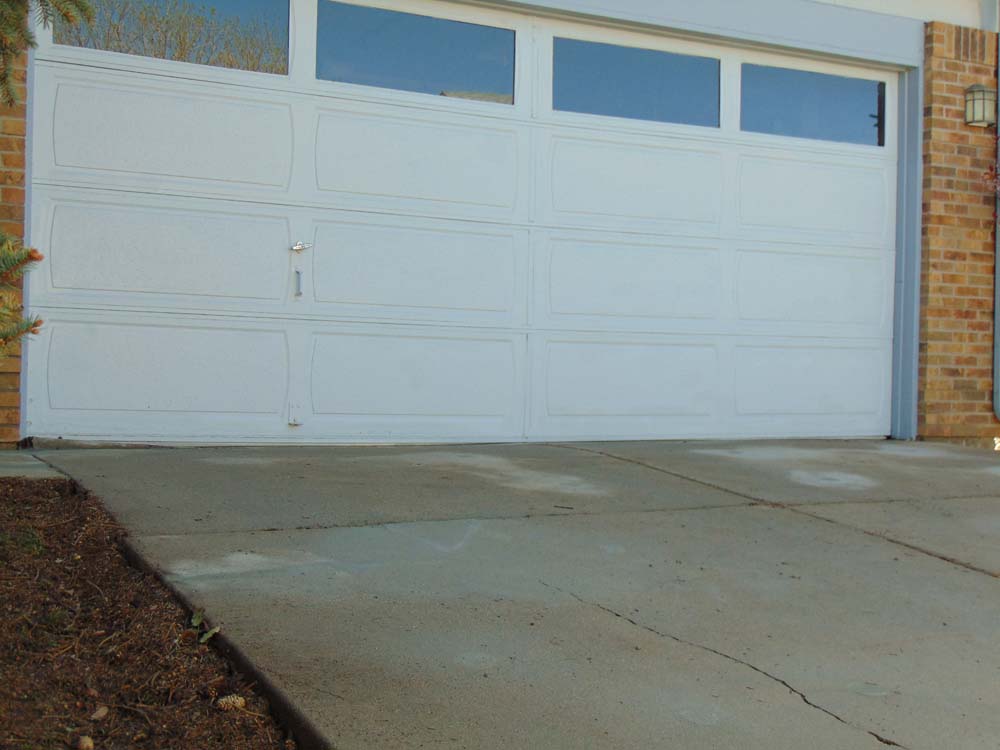 Driveway Repair Concrete Raising Before and After AAA Concrete Raising