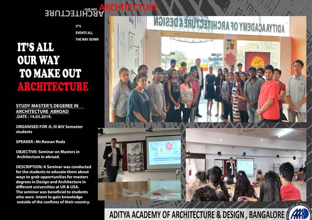 Study Master Degree in Architecture Abroad Aditya Architecture college