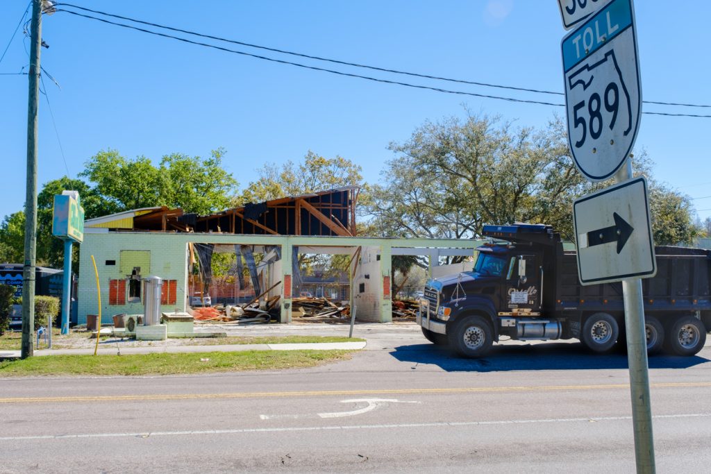 Demolishing the Hutchinson Car Wash AAA Service Company