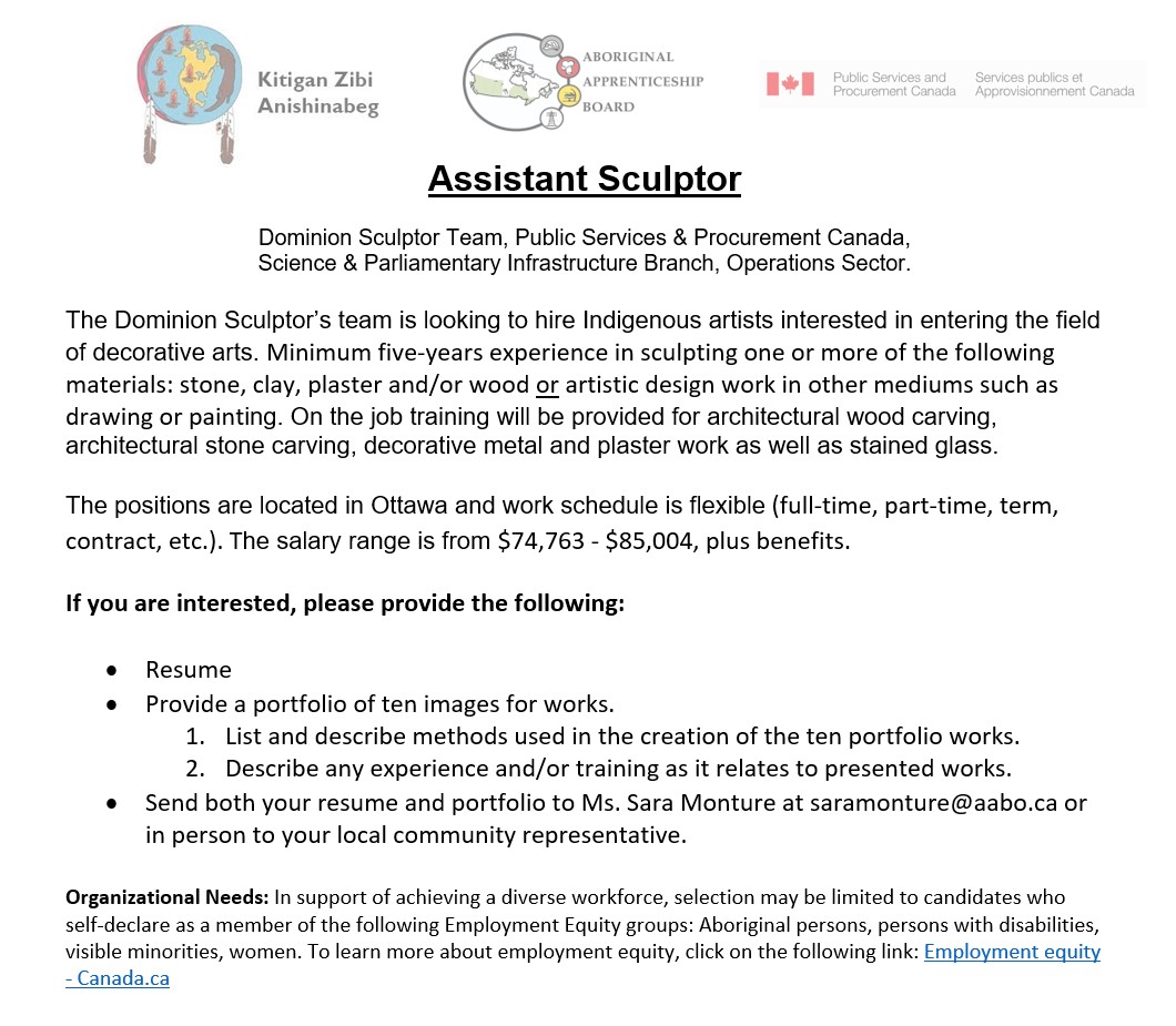 Current Opportunities Aboriginal Apprenticeship Board of Ontario