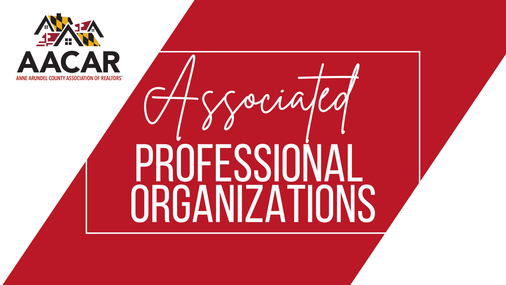 Associated Professional Organizations Anne Arundel County Association