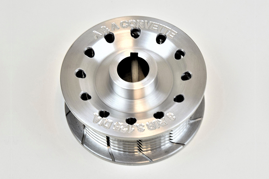 Blower Pulleys 8 Rib Cross-cut – A&A Corvette Performance, Your C5, C6